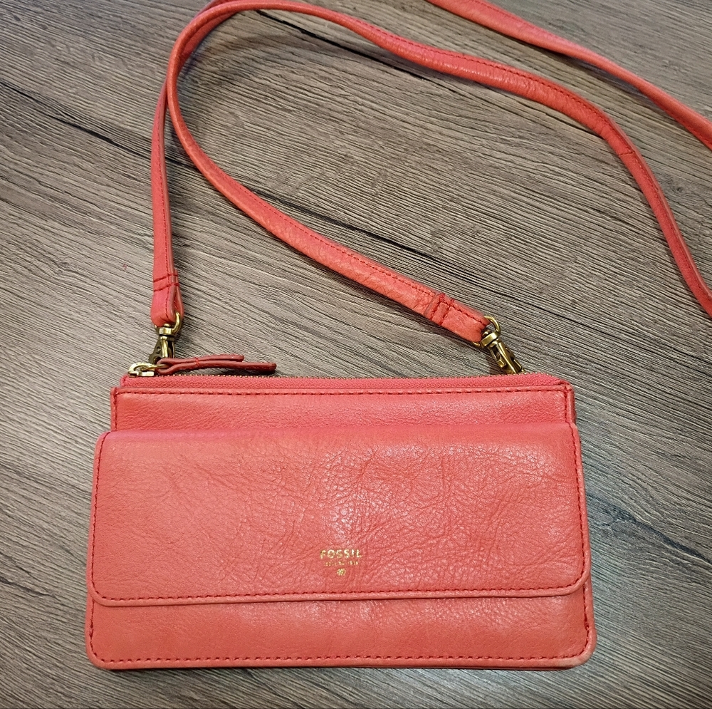 Fossil Coral Dainty Crossbody Bag